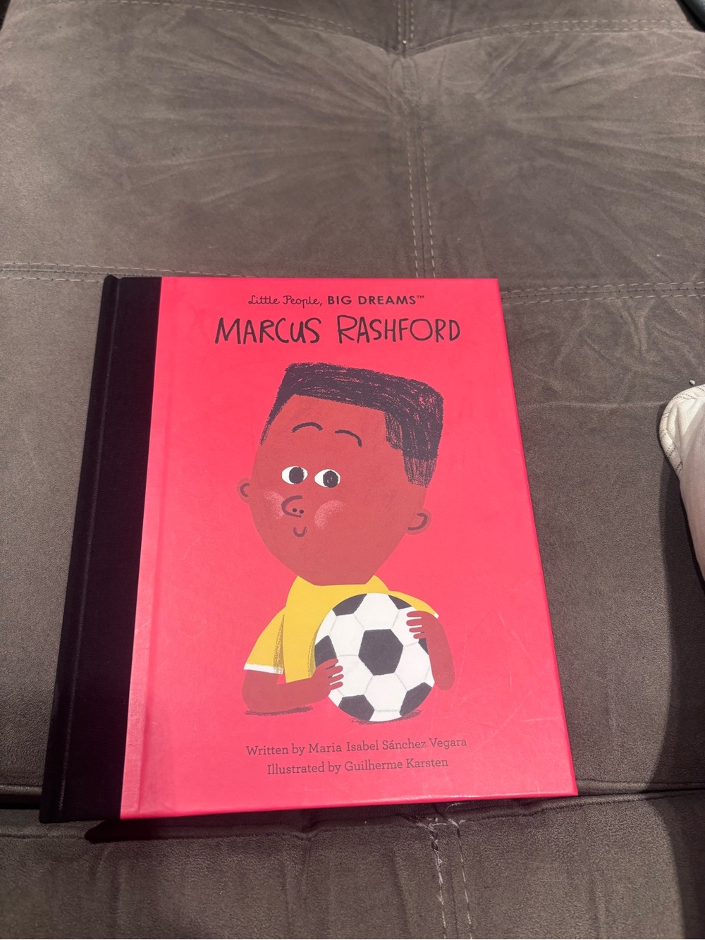 Marcus Rashford Hardcover Little People, Big Dreams